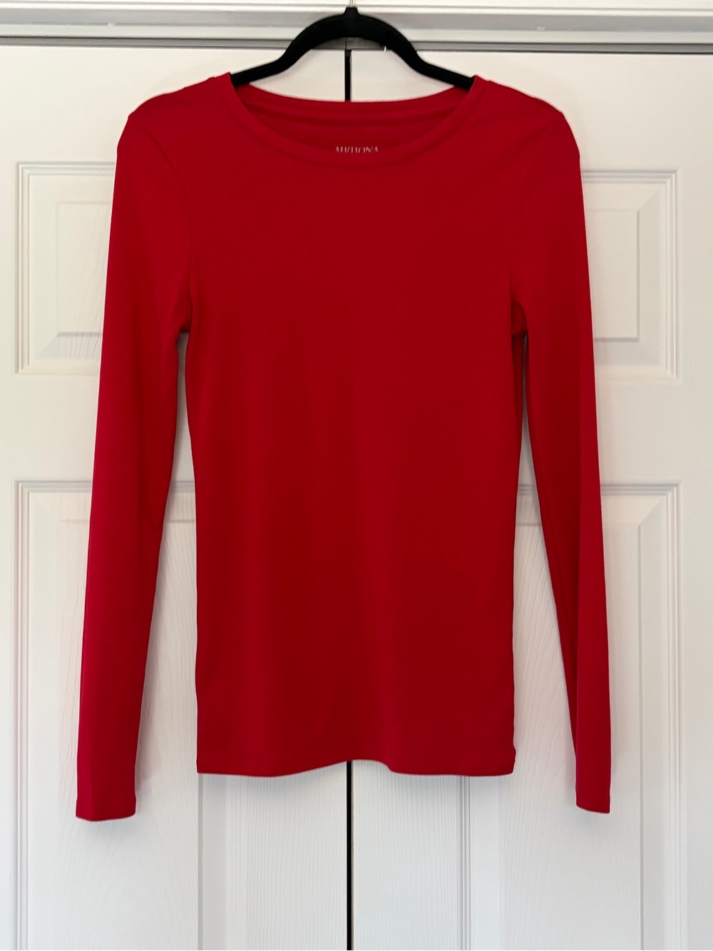 Women’s Merona Red Long Sleeve “The Ultimate Tee”